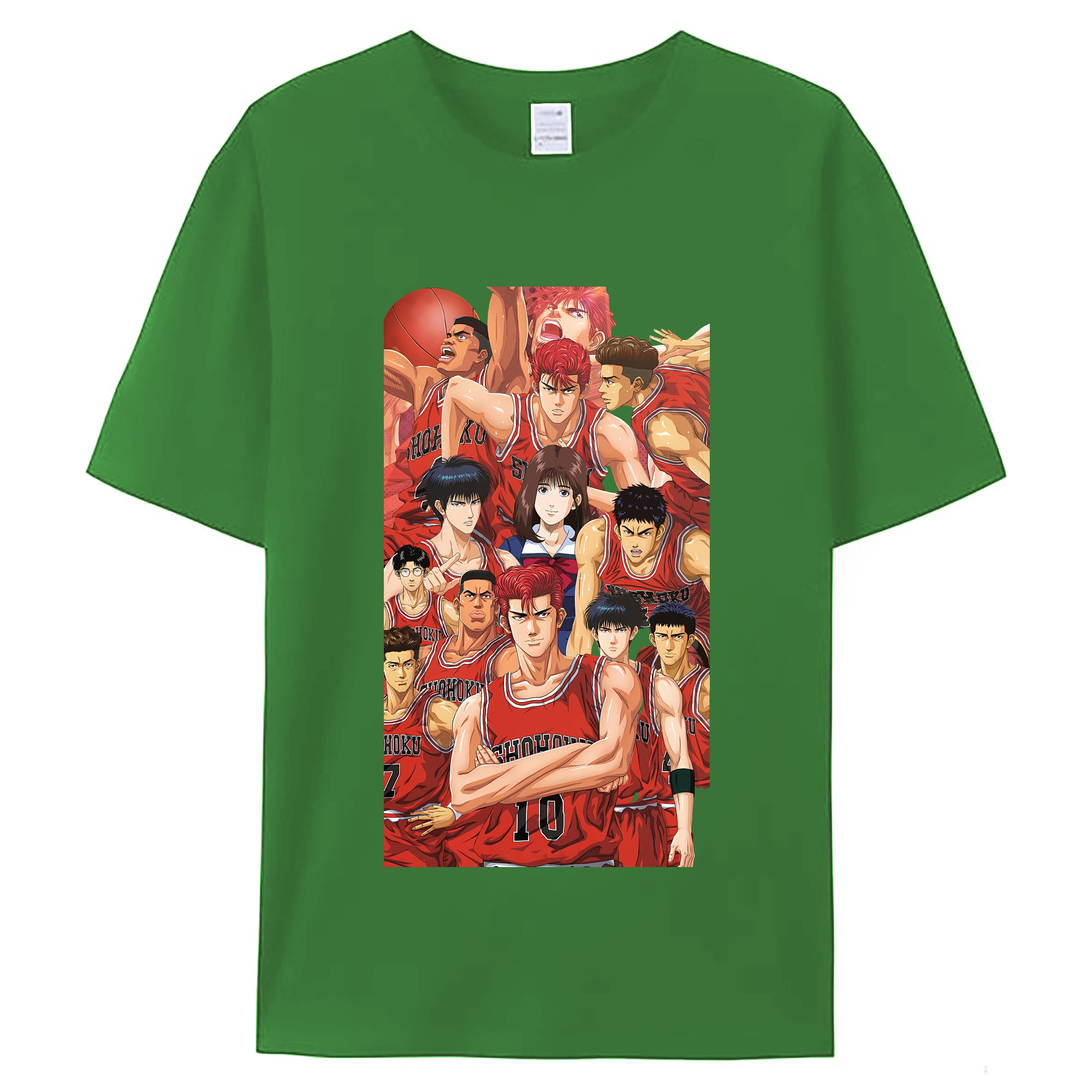 （画像用） SLAM DUNK／スラムダンク レディースカジュアルプリントTシャツ（綿100％）